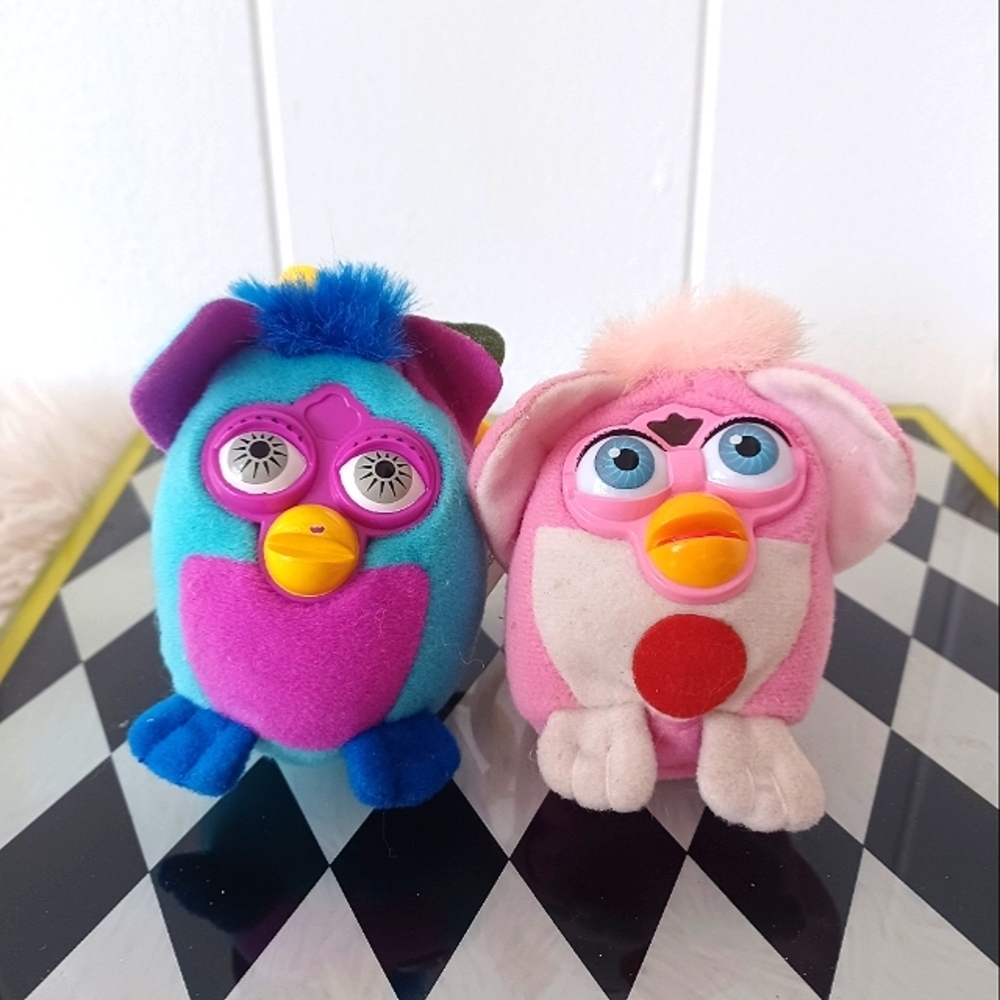 Vintage Furby Keychains - McDonald's